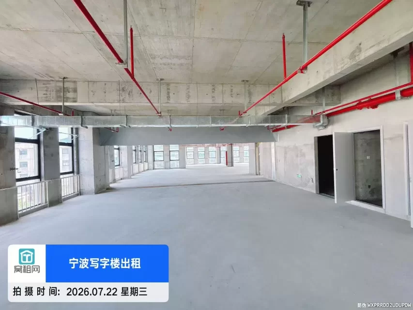 宁波古林崇和科技园厂房整层1500平米出租全新大楼