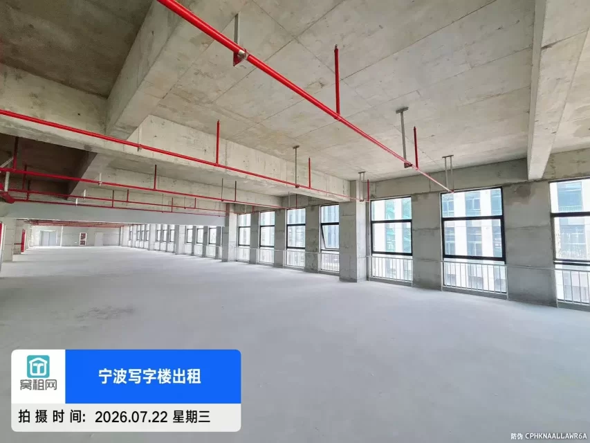 宁波古林崇和科技园厂房整层1500平米出租全新大楼