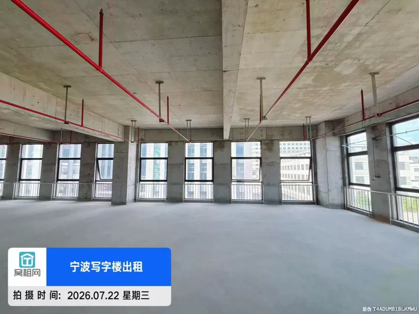 宁波古林崇和科技园厂房整层1500平米出租全新大楼