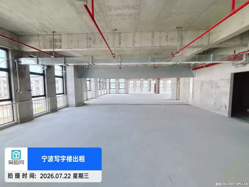 宁波古林崇和科技园厂房整层1500平米出租全新大楼