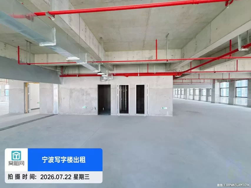 宁波古林崇和科技园厂房整层1500平米出租全新大楼
