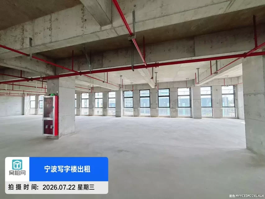 宁波古林崇和科技园厂房整层1500平米出租全新大楼