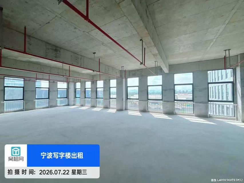 宁波古林崇和科技园厂房整层1500平米出租全新大楼