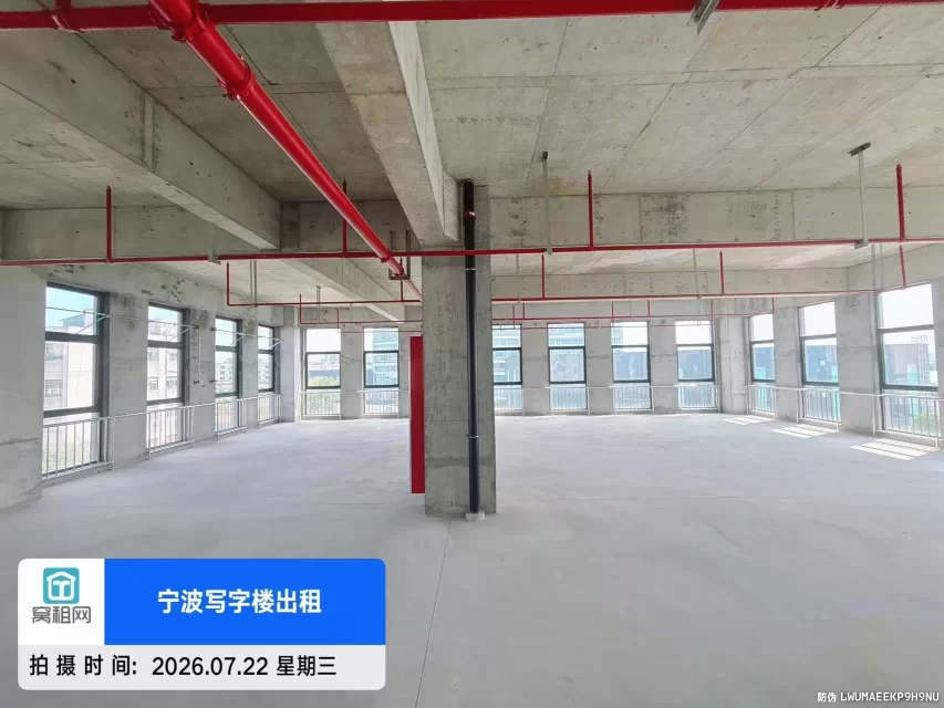 宁波古林崇和科技园厂房整层1500平米出租全新大楼