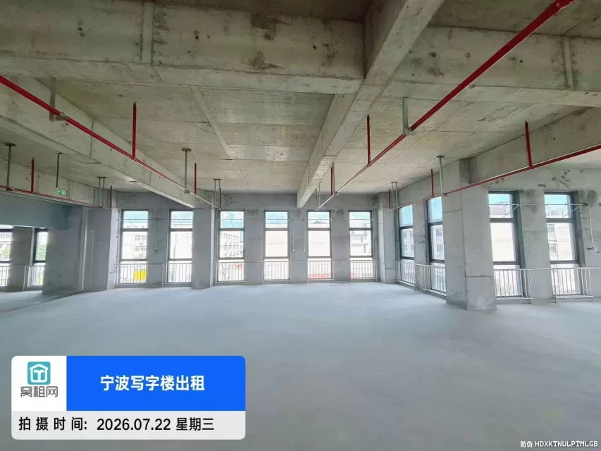 宁波古林崇和科技园厂房整层1500平米出租全新大楼