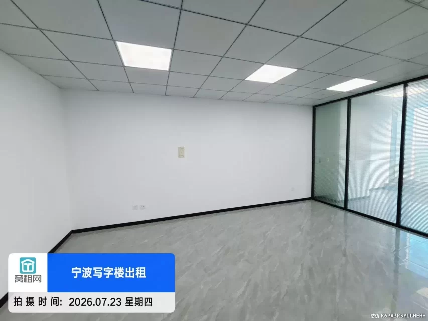 宁波东部银泰大厦150平米精装修出租月租金6660元/月