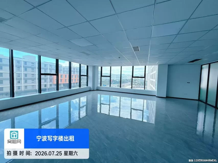 宁波集士港办公室240平米6200元精装修出租单价8毛