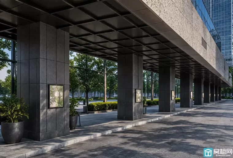 鄞州区三江口宁波塔|一楼688㎡临街旺铺出租(图2) 鄞州区三江口宁波塔|一楼688㎡临街旺铺出租(图2)