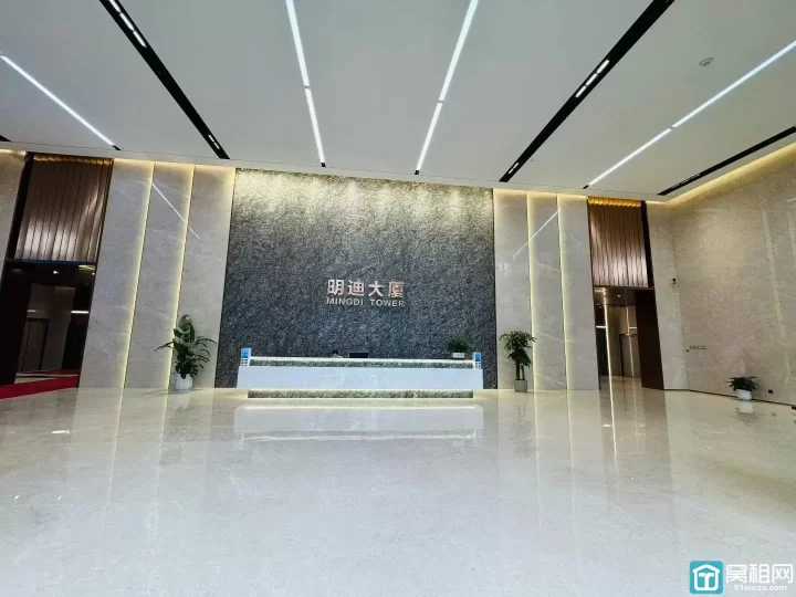 宁波高新区6号线地铁口 聚贤站东江汇•明迪大厦145平方 2个隔间 大玻璃落地窗，看江
