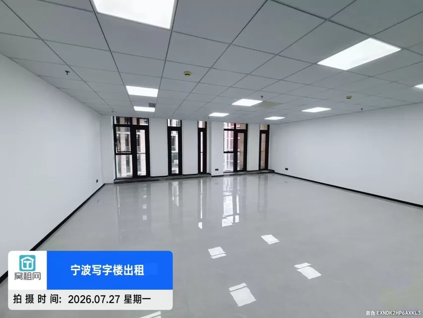 宁波来福士广场附近写字楼146平米6800元精装修办公室出租