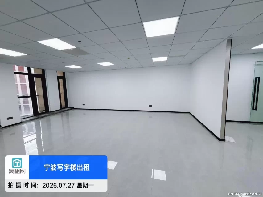 宁波来福士广场附近写字楼146平米6800元精装修办公室出租