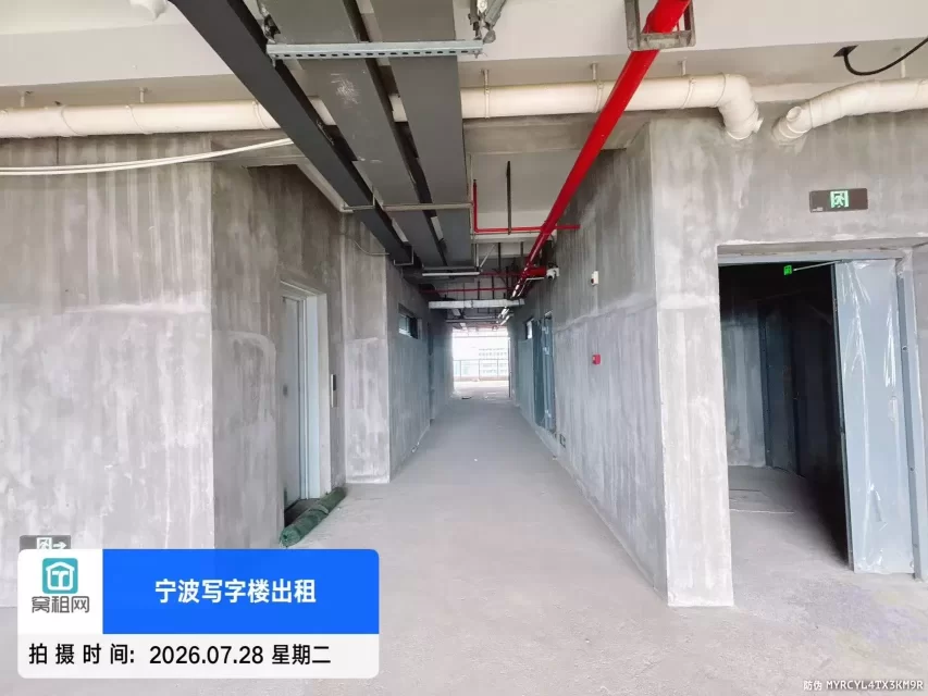 宁波3号线地铁口姜山站步行5分钟恒凯山河大厦单层1059平米招租