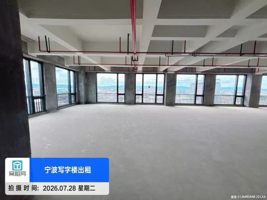 宁波3号线地铁口姜山站步行5分钟恒凯山河大厦单层1059平米招租