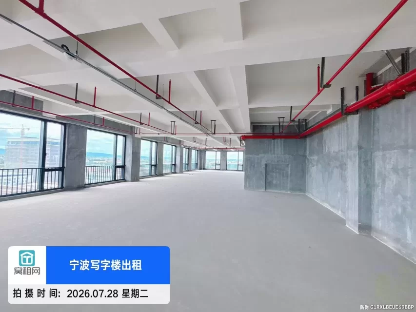 宁波3号线地铁口姜山站步行5分钟恒凯山河大厦单层1059平米招租