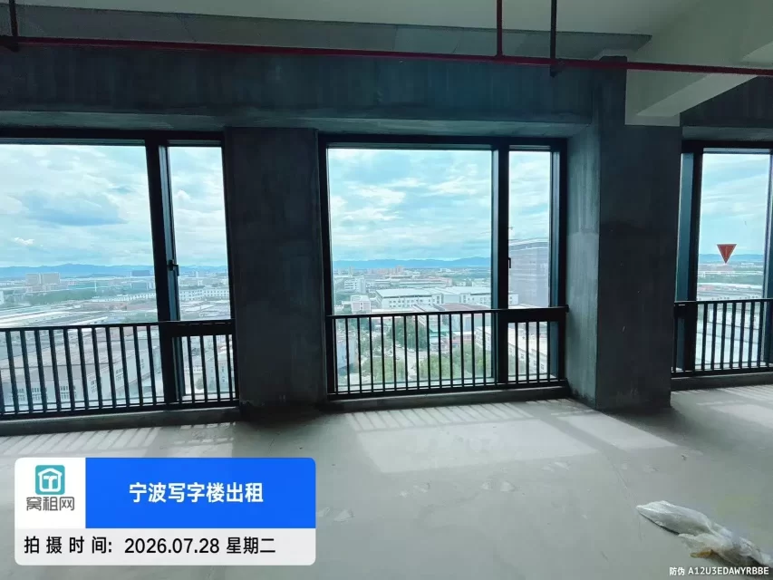 宁波3号线地铁口姜山站步行5分钟恒凯山河大厦单层1059平米招租