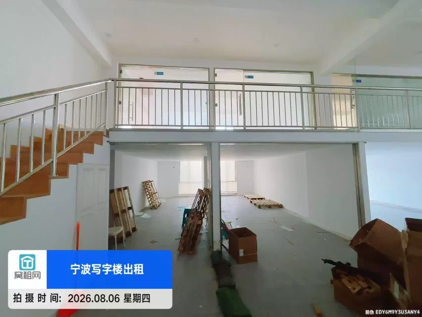 宁波江北区压赛堰地铁站F出口100米801园区出租312平米办公室