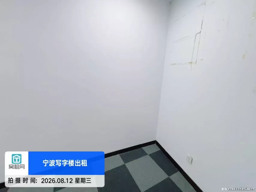 宁波地标东部新城中银大厦招租114方办公室特价1.4元