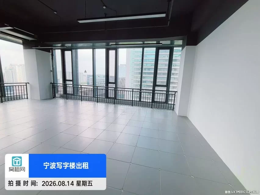 宁波得力中心210平米西北朝向办公室出租18万元1年租金