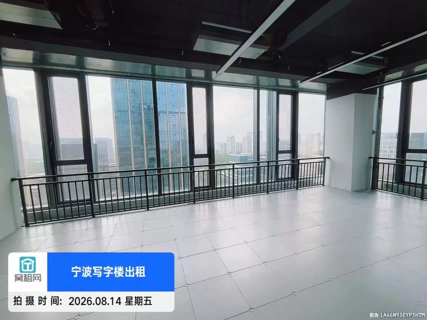 宁波得力中心210平米西北朝向办公室出租18万元1年租金