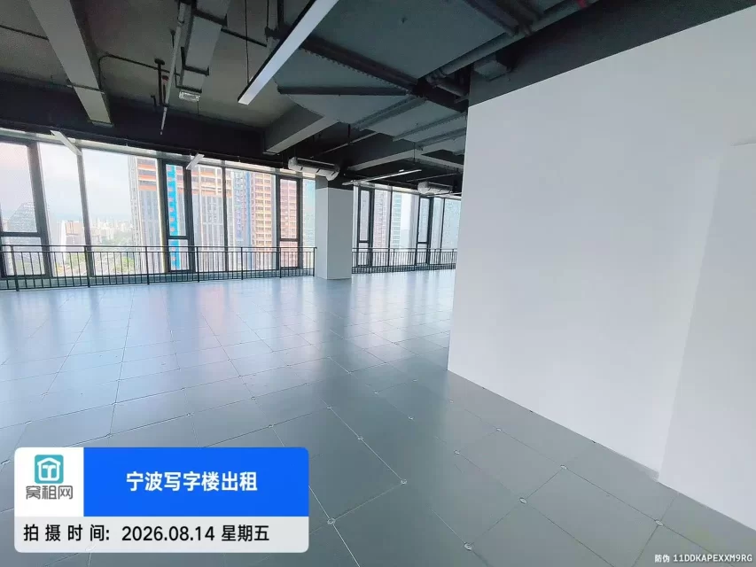 宁波航运广场对面得力大厦招租380平米办公室33万1年不含物业费