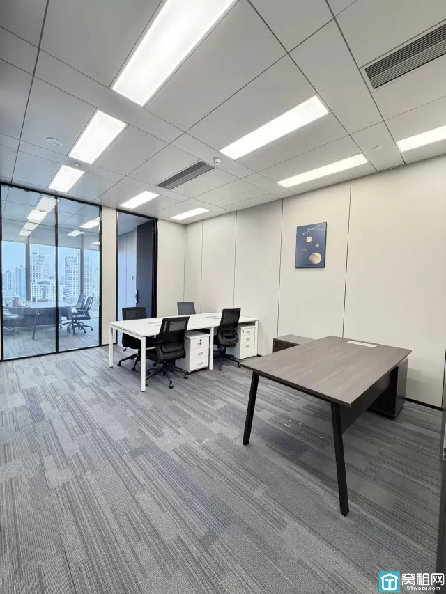 宁波塔 • 臻选办公建面109㎡ 东向全景采光 无西晒|空间规整通透