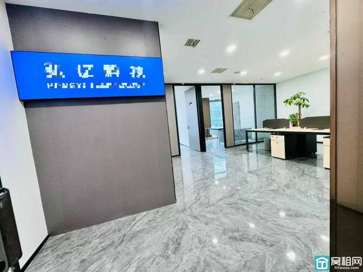 南部商务区双地铁口 宁波商会A座110平米办公室出租