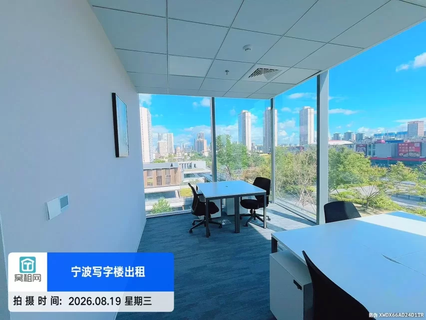 宁波鄞州世纪东方广场对面全新大厦80平米OPC社区出租4581.9
