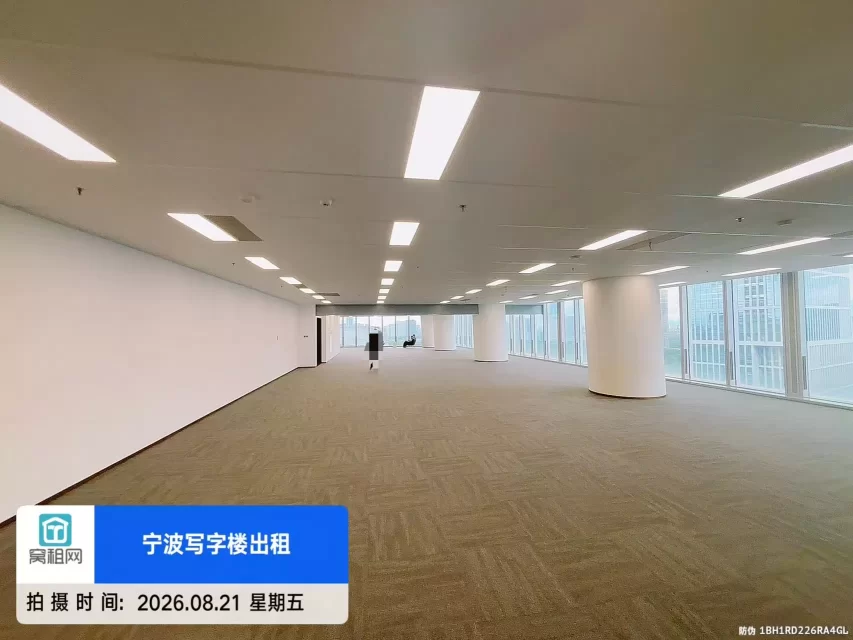 宁波南部商务区新一中心写字楼1500平米出租楼层好