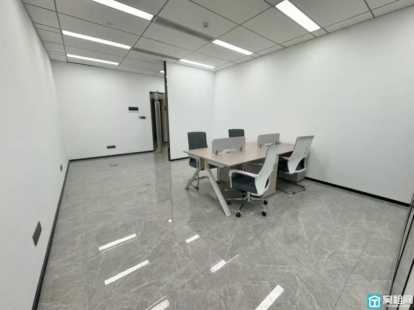 宁波中国铁建大厦 新出72平带全套家具来谈就租