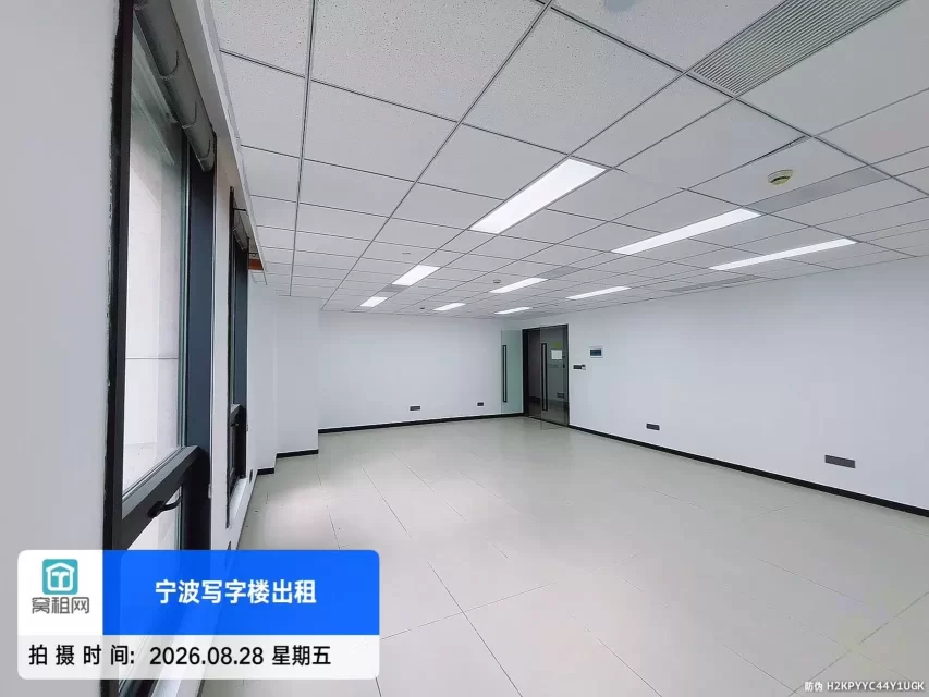 宁波鄞州区百丈路附近天润大厦110平米精装修办公室出租5300元