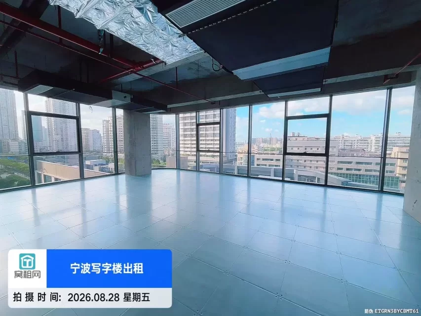 宁波招鄞大厦C座242平米办公室招商租金单价2.2元
