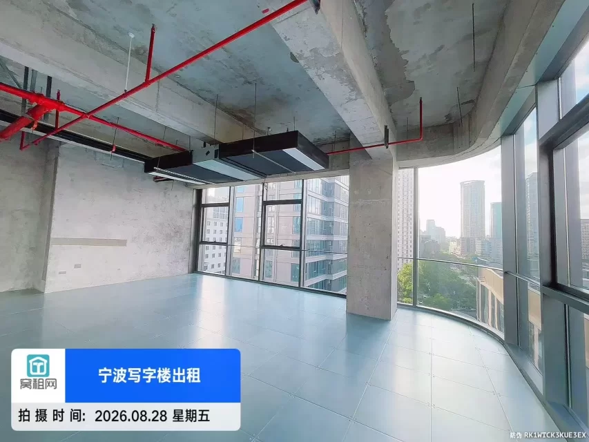 宁波招鄞大厦C座242平米办公室招商租金单价2.2元