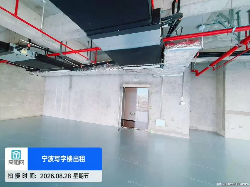 宁波招鄞大厦C座242平米办公室招商租金单价2.2元