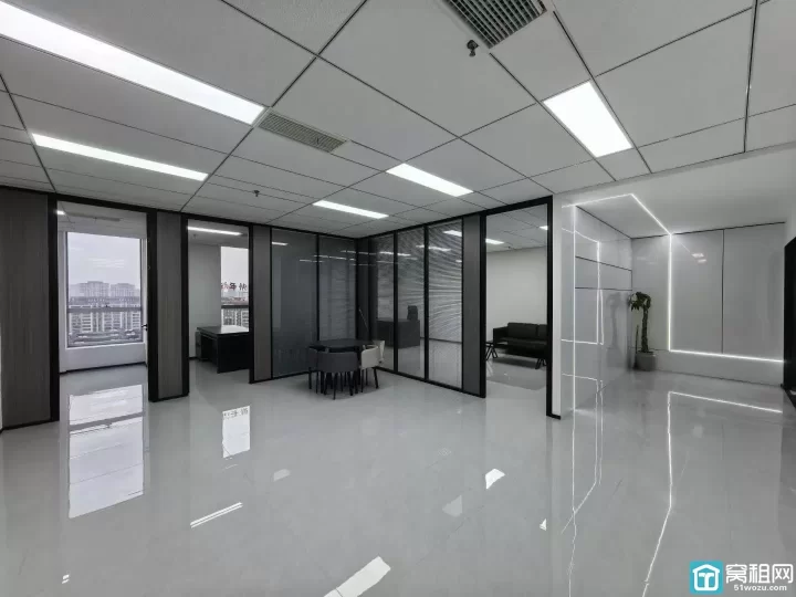 宁波鄞州区慧和大厦220平 带全套办公家具 特价1.3元/平出租