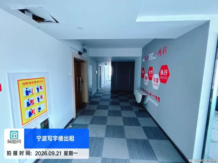 宁波解放南路阳光大厦346平米开发商直租单价1.1元含税适合直播电商