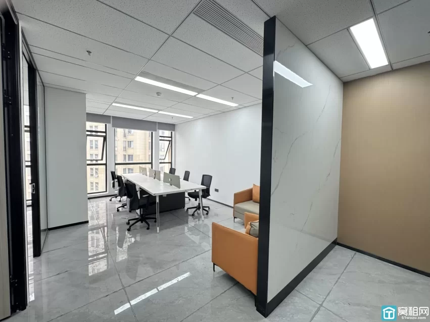 宁波银亿东岸B座建筑面积98m²办公室出租月租金5230/月