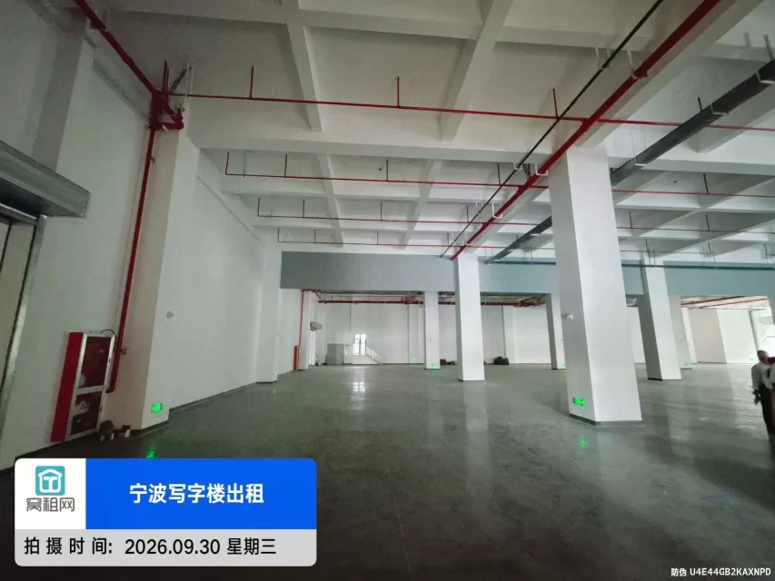宁波江北萌恒科创园7000平米整层厂房招租