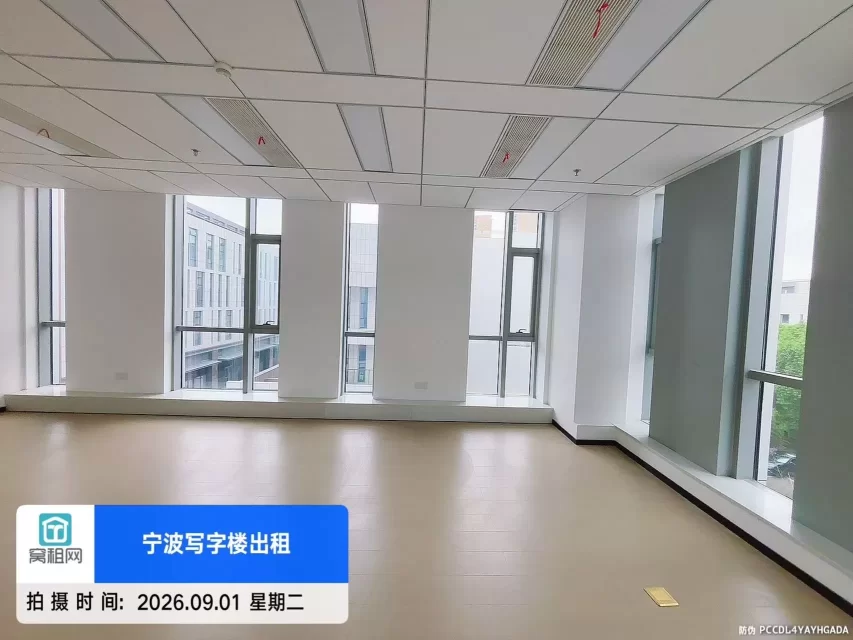 宁波鄞州万达附近恒凯中心82平精装修办公室6485元/月