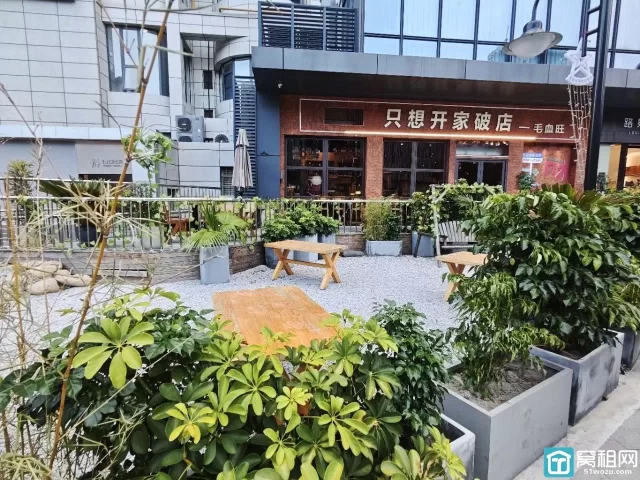 宁波中山东路中农信大厦对面转角场195平商铺招租
