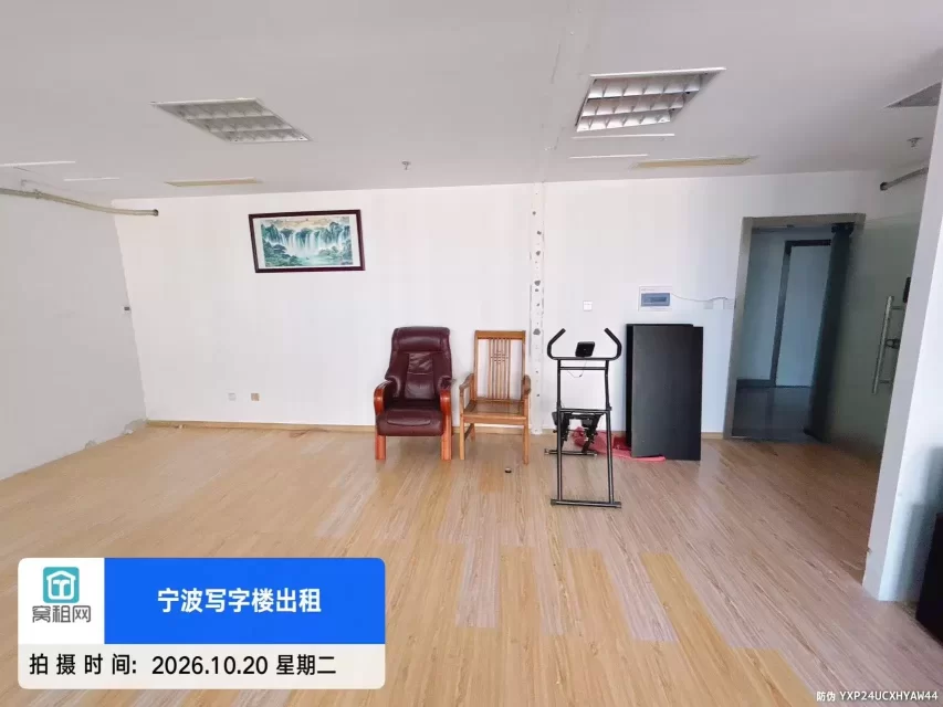 宁波嘉利广场对面明州商务大厦98平米办公室出租月租金3200元