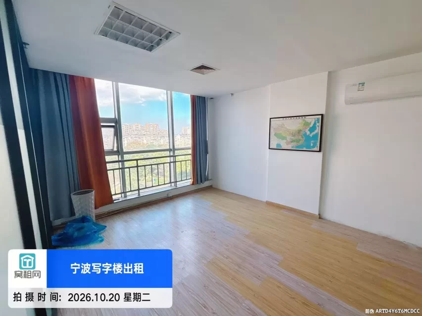 宁波嘉利广场对面明州商务大厦98平米办公室出租月租金3200元