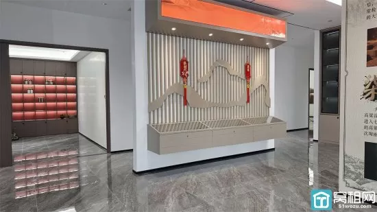 镇海开元广场正对面447平商铺出租展厅装修，带水源卫生间