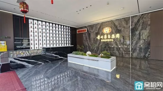 镇海开元广场正对面447平商铺出租展厅装修，带水源卫生间