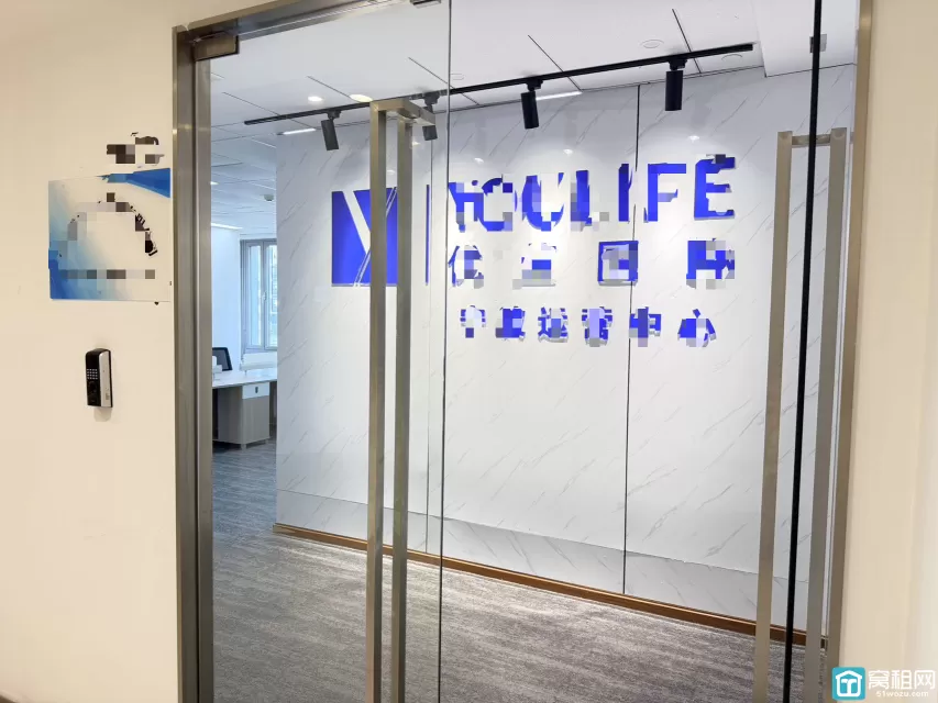 宁波市鄞州区南部商务区天童南路639号230平高楼层，东北双面落地采光出租