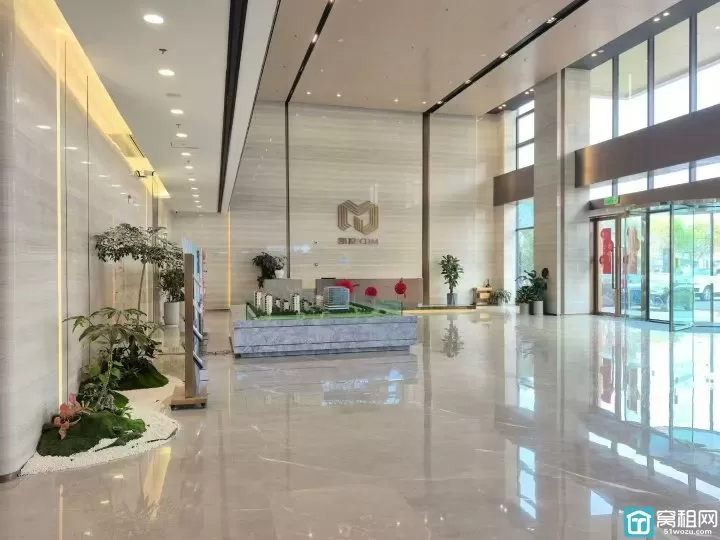 宁波慈水心境凯投大厦｜246㎡办公室西北朝向｜全景大落地窗出租